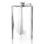 Plain Captive Top Pewter Hip Flask - 8 oz thumbnail